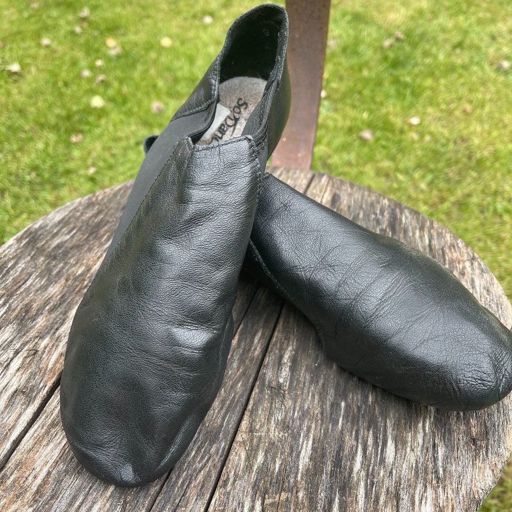 So Danca JZ43 leather jazz shoes, size 9